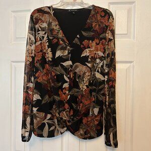 INC Blouse Size XL Multi-colored.